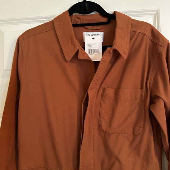 Long SleeveTerracotta Jumpsuit in size Medium - Picture 6 of 15